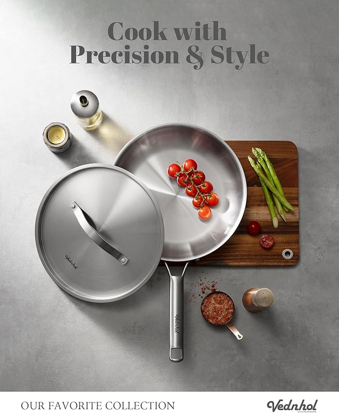 Stainless Steel Frying Pan 12 Inch - Image 3