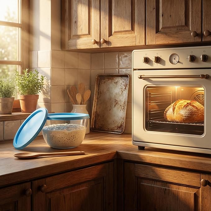 Glass Sourdough Mixing Bowls