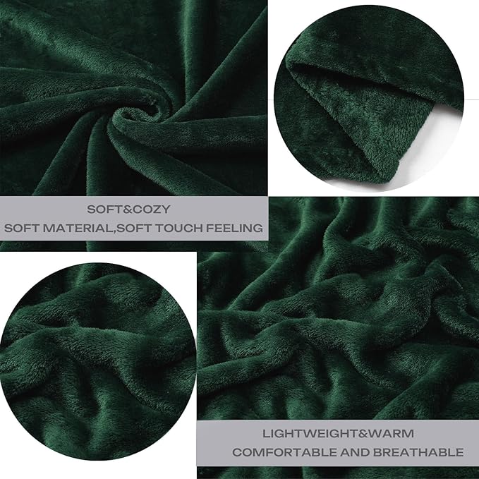 JIAHANNHA Flannel Fleece Blanket Throw Size, Super Soft Plush Cozy and - Image 4