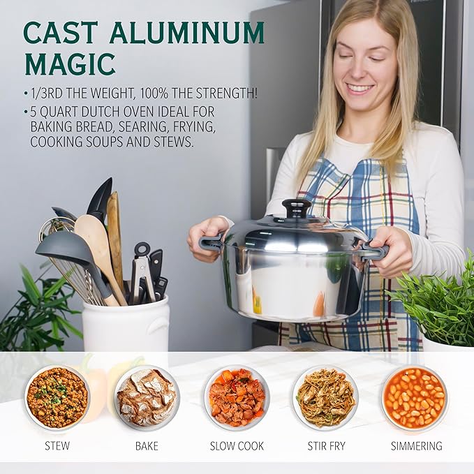 Magnaware Cast Aluminum Dutch Oven