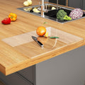 JJL Acrylic Cutting Board with Counter Lip, 30 x 20 Inches, and Vegetables by Unknown