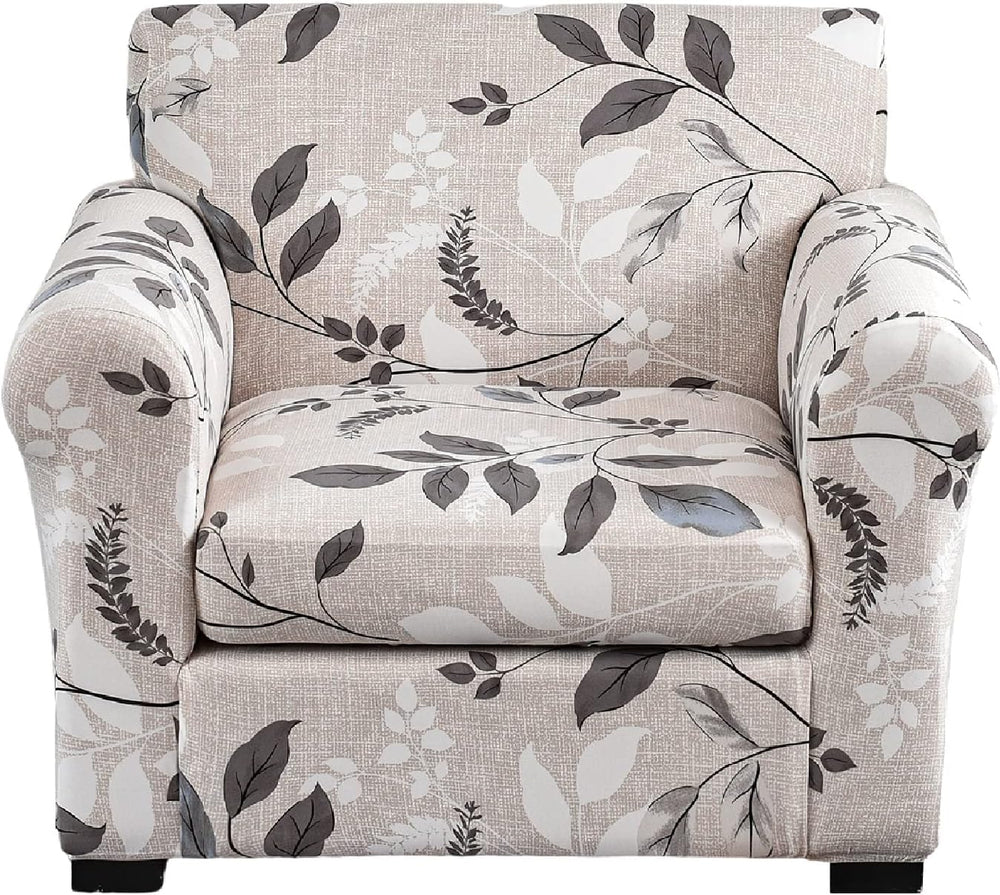 KRFOONN 2 Piece Chair Covers Armchair Sofa Couch Slipcover, Small, 23