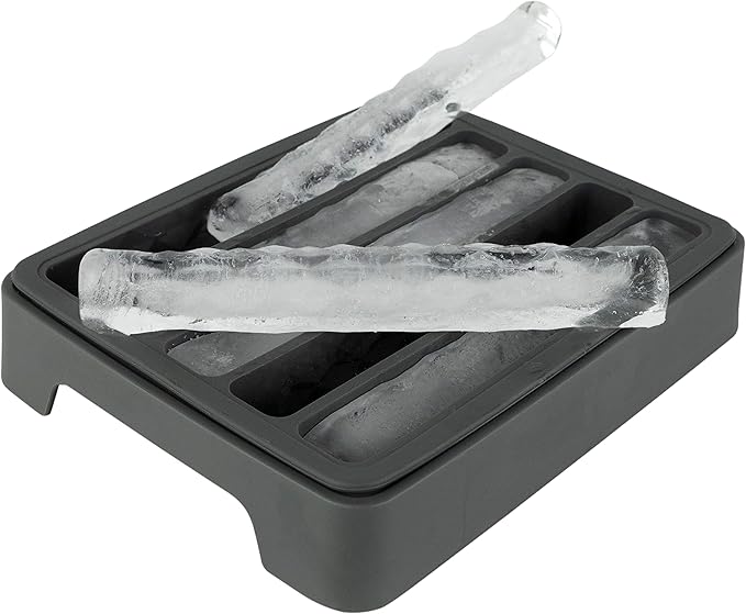 Tovolo Ice Cube Tray for Water Bottles Creates 5 Frozen Stick Tubes for Plastic - Image 6