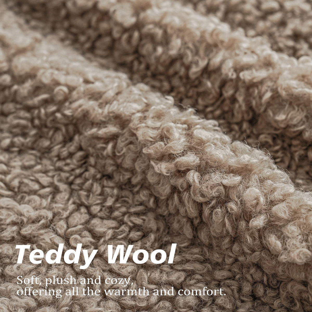 foindtower decorative fuzzy faux fur throw pillow covers shown in use