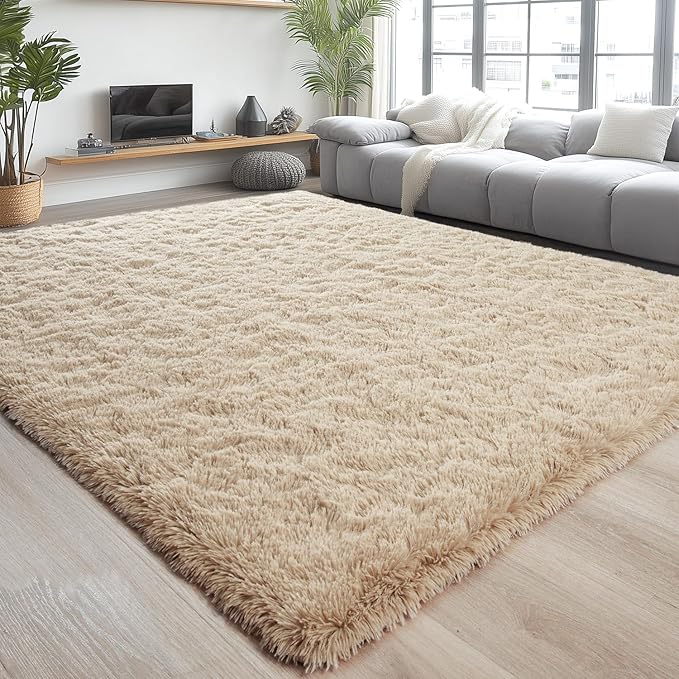 Chicrug Soft Area Rugs for Bedroom Living Room Plush Fluffy Rug 4x6 Feet by ChicrugHomeDecor