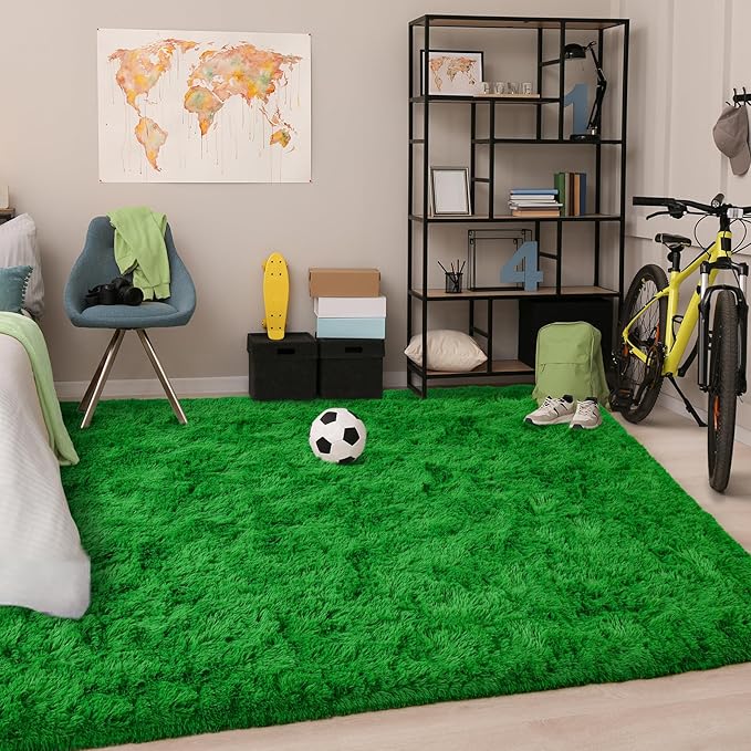 Chicrug Soft Area Rug for Bedroom Living Room Plush Fluffy Rug 4x6 Feet - Image 6