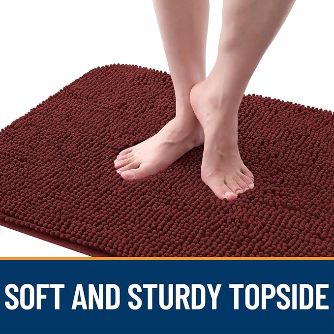 OLANLY Dog Door Mat for Muddy Paws 54x24, Absorbs Moisture and Dirt, Absorbent - Image 4