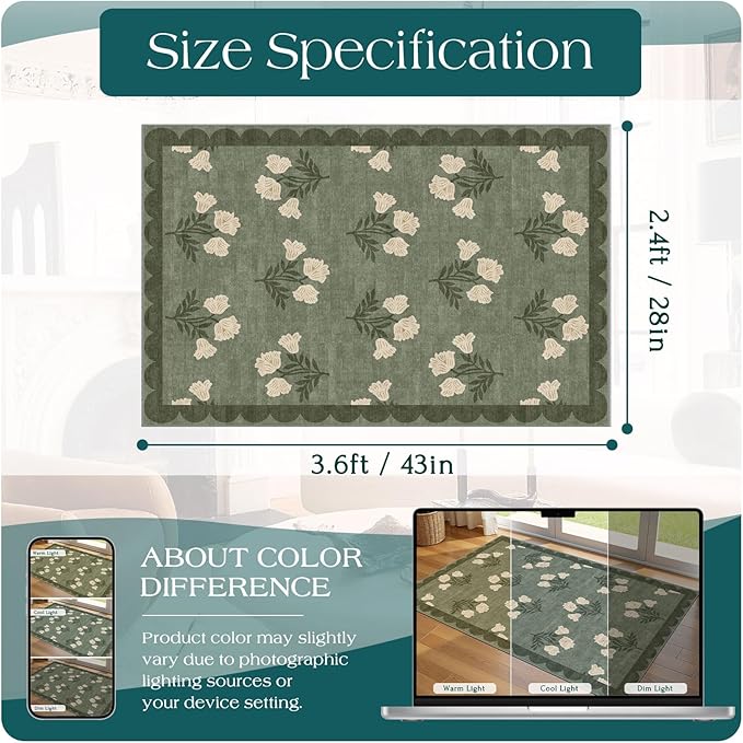 Floral Outdoor Rug