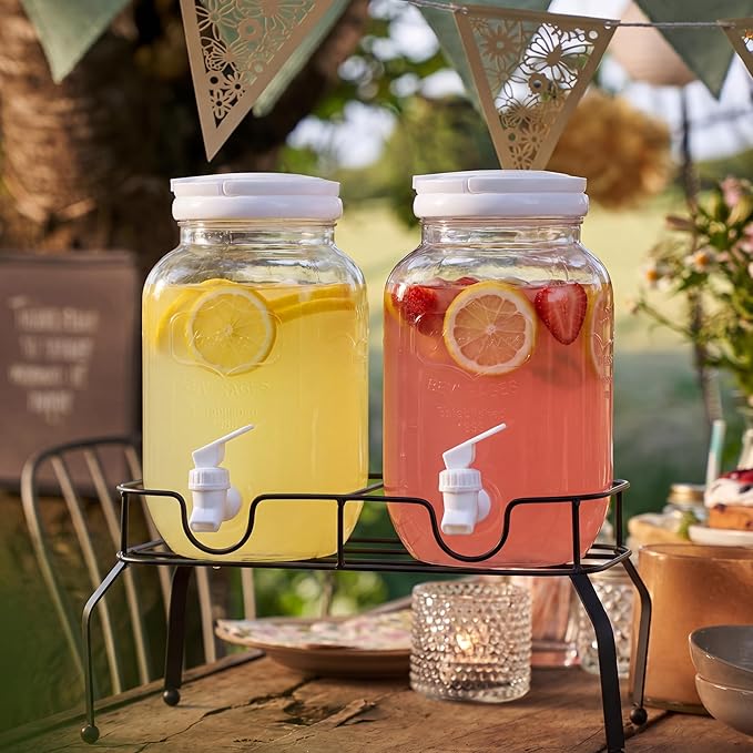Teenyyou 2 Pcs Plastic Drink Dispensers by Teenyyou