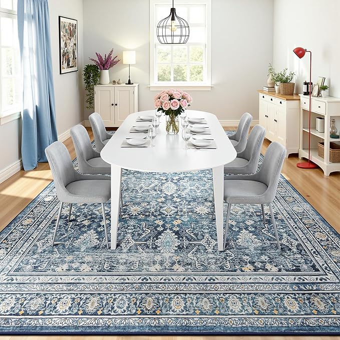 Lofus 10x14 Area Rug for Living Room, Soft Boho Carpets for Bedroom Dining Room - Image 3