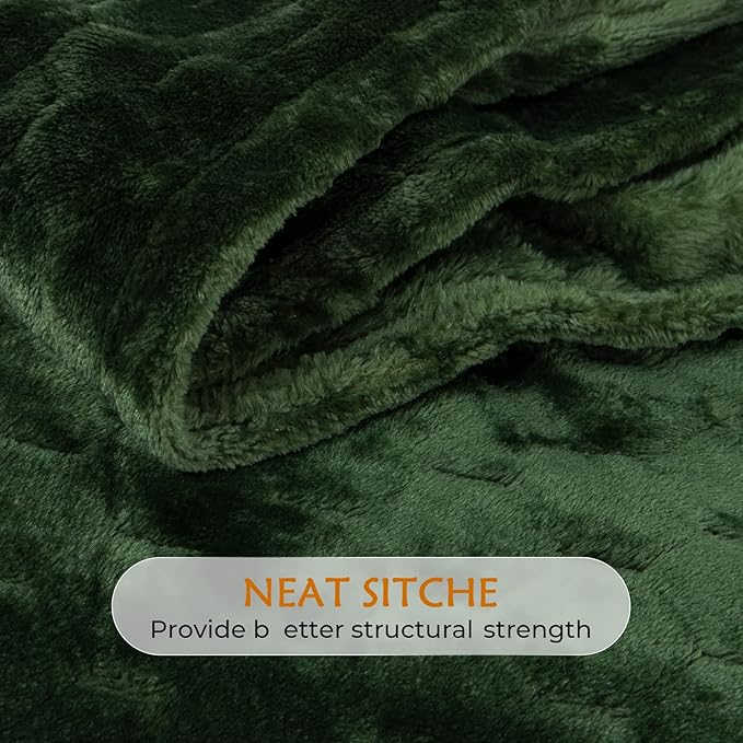TOONOW Fleece Blanket Super Soft Cozy Throw Blanket 50" x 60", Lightweight - Image 5
