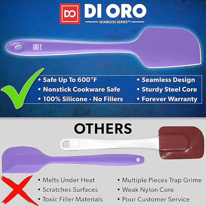DI ORO Silicone Spatula Set