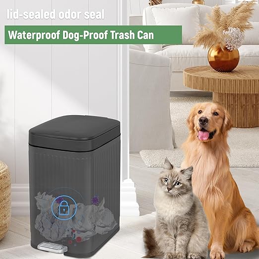 rejomiik Small Bathroom Trash Can - Image 6