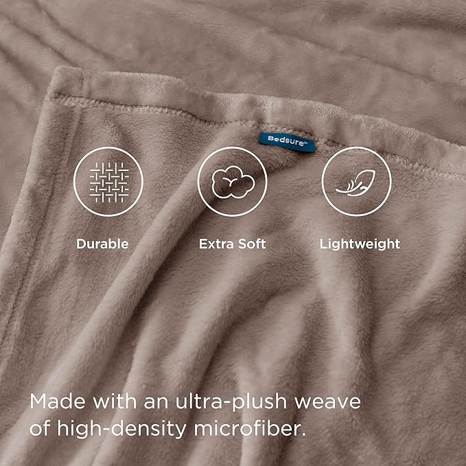 Bedsure GentleSoft Fleece King Size Blankets - Image 4
