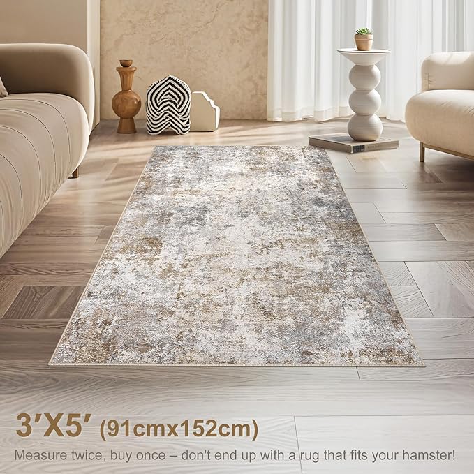 UERMEI 3x5 Area Rug Living Room Rugs - Image 3