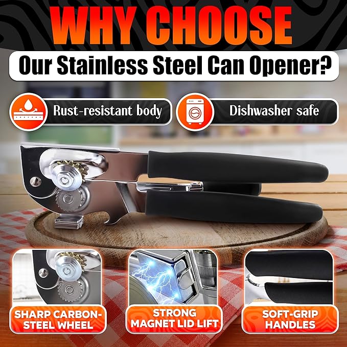 Heavy Duty Commercial Can Opener – Stainless Steel Can Opener - Image 4