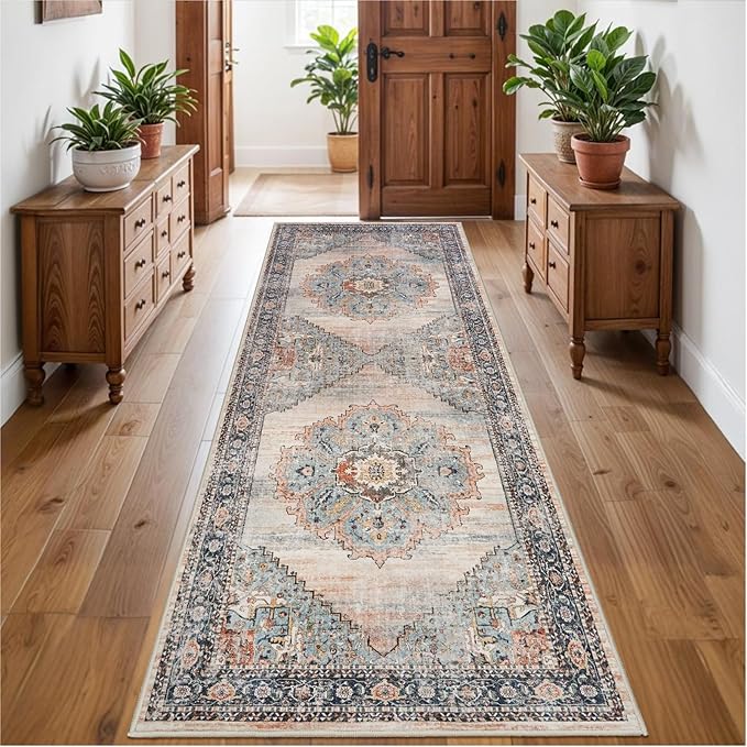 TOPRUUG Washable Runner Rug 3x8 by TOPRUUG
