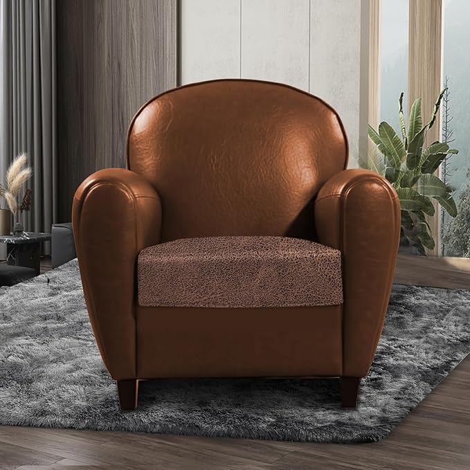 Leather Look Couch Cushion Covers Sofa Seat Slipcovers Sets Couches Furniture - Image 8