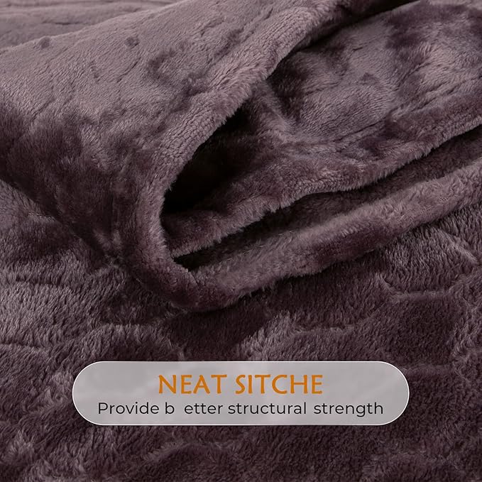 TOONOW Fleece Blanket Super Soft Cozy Throw Blanket 50" x 60", Lightweight - Image 5