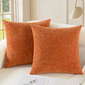CaliTime Fall Throw Pillow Covers Decorative 16 X 16 Inches Pack of 2 Cozy by CaliTime