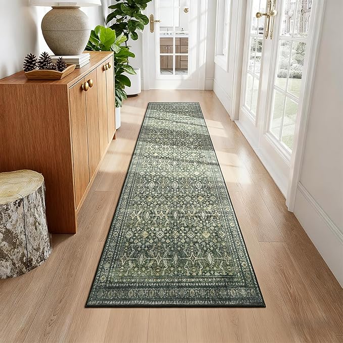 Lofus 2X 6 Area Rug, Low Pile Soft Carpet Runner - Image 9