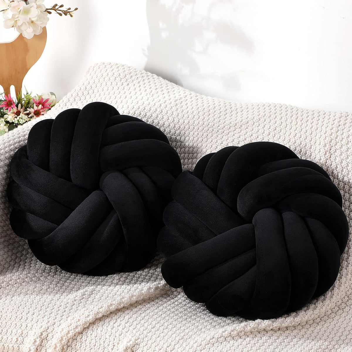 fumete 2 pcs 14'' modern throw pillows for, main product view