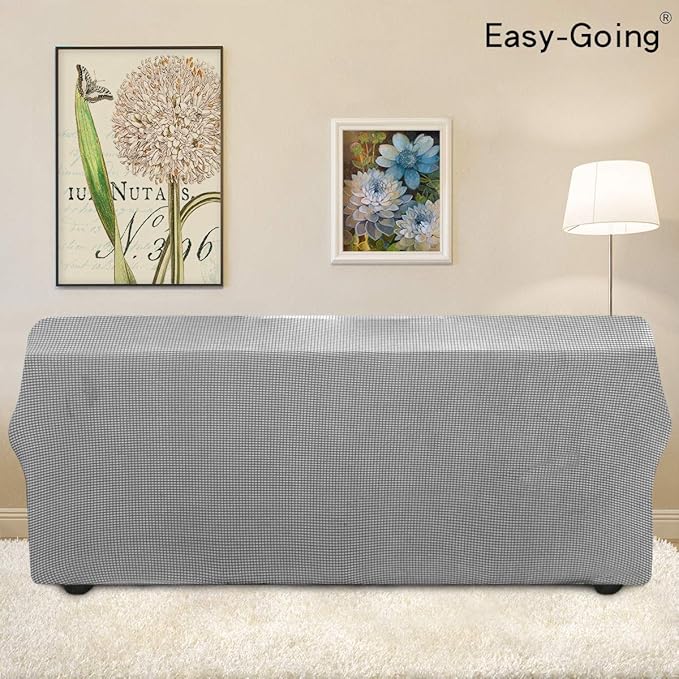 Easy-Going Stretch 4 Seater Sofa Slipcover 1-Piece Sofa Cover Furniture - Image 3