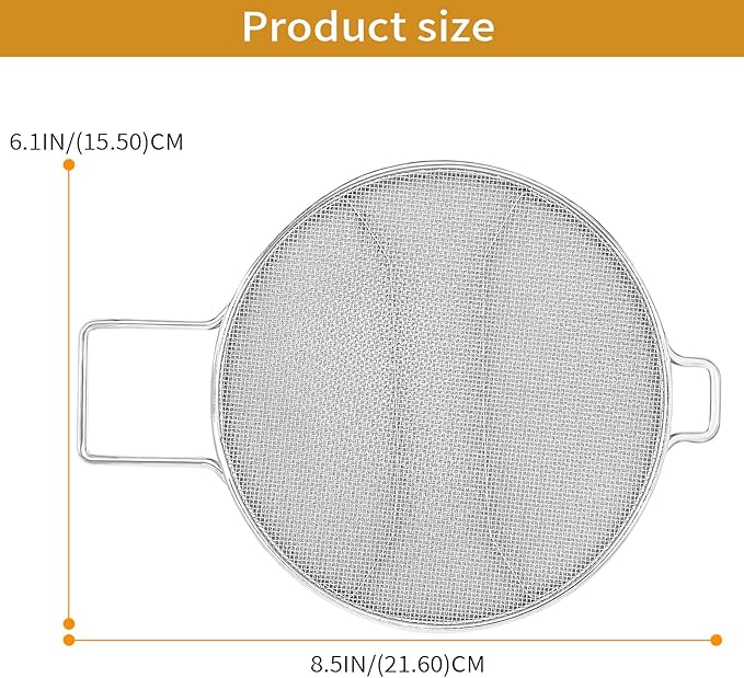 Splatter Shield for Ninja Foodi IG651, Replacement Stainless Steel Splatter - Image 2