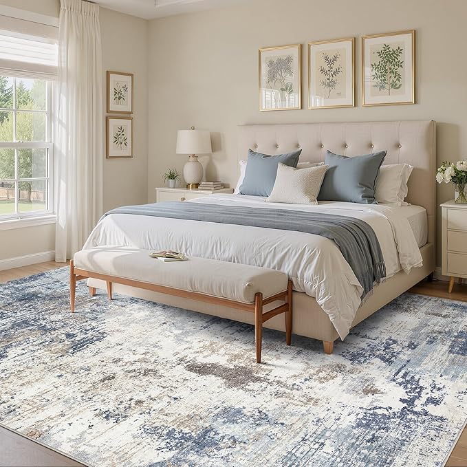 UERMEI 6x9 Area Rug Living Room Rugs Thickened - Image 2