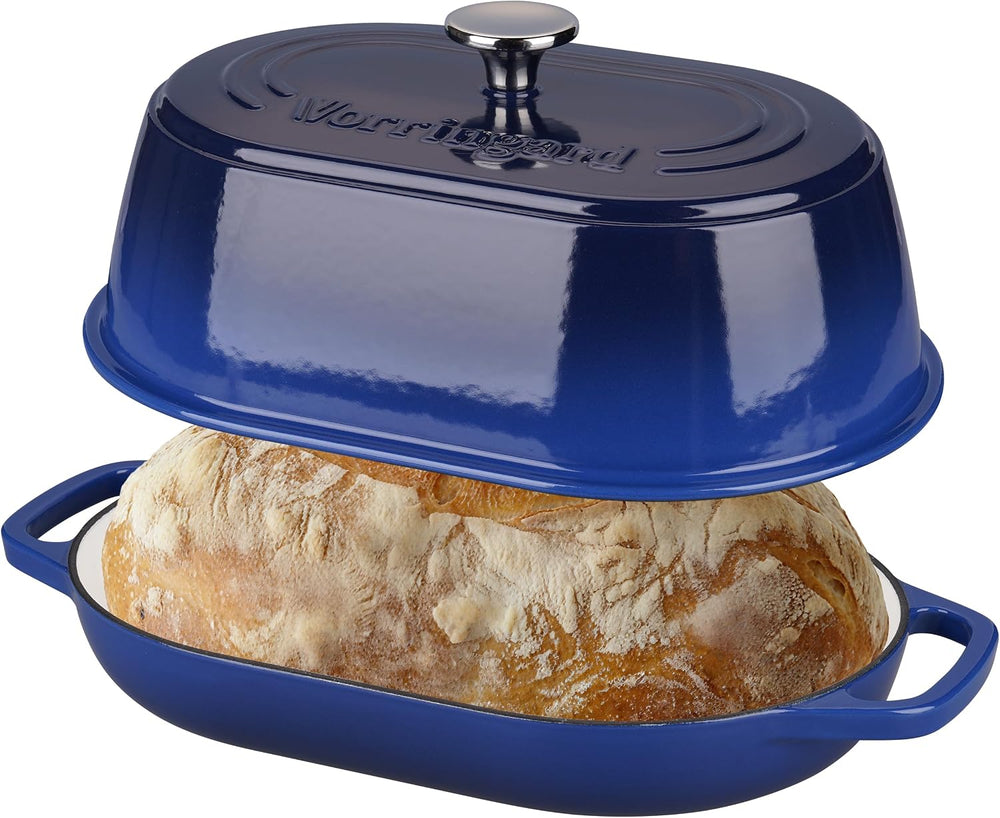 VORRINGARD Enameled Cast Iron Dutch Oven Pot
