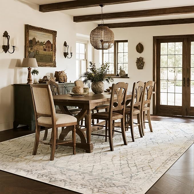 Washable Rugs 8x10 Area Rugs for Living Room, Dining Room- Large Ultra Soft - Image 8