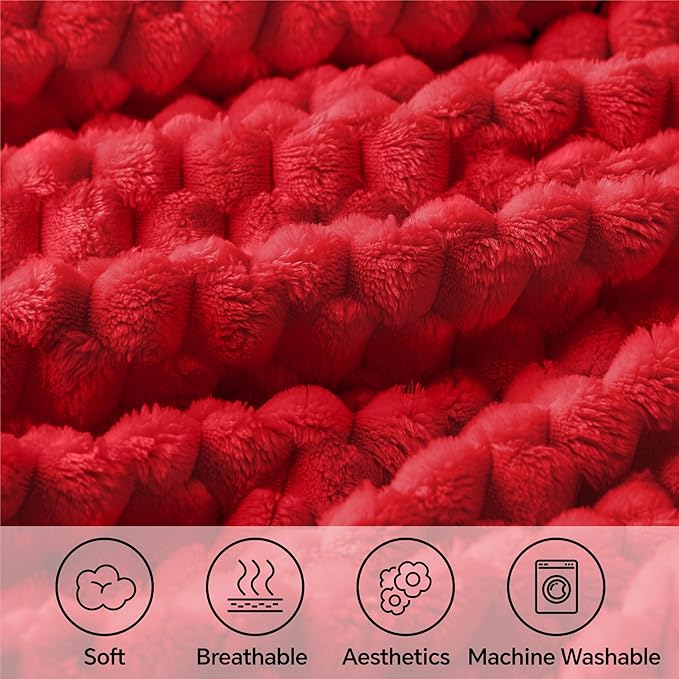 BEDELITE Fleece Twin Blanket for Couch & Bed - Image 3
