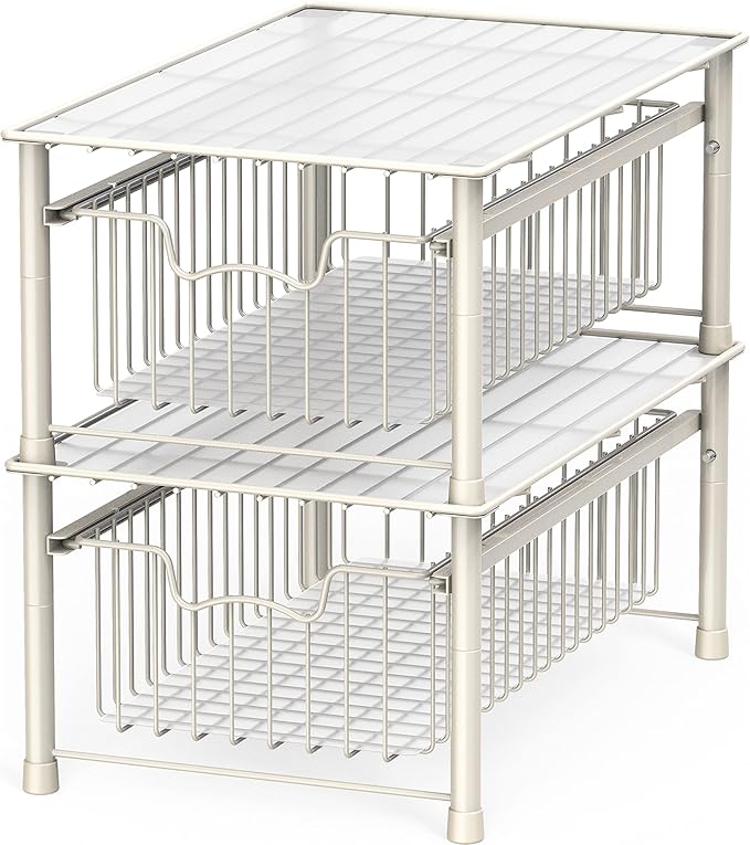 Simple Houseware Stackable Basket Drawer - Image 3
