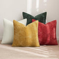 MIULEE Christmas Pack of 4 Couch Throw Pillow Covers 18x18 Inch Christmas by MIULEE