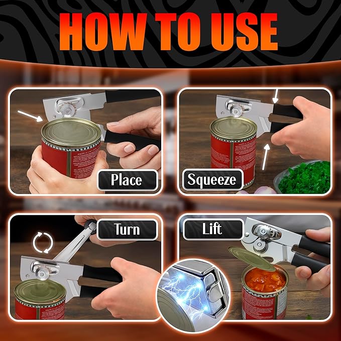 Heavy Duty Commercial Can Opener – Stainless Steel Can Opener - Image 5