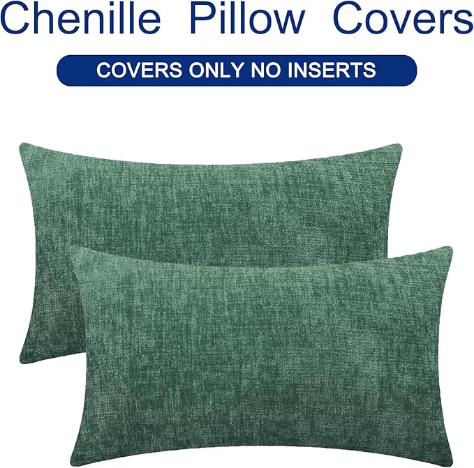 CaliTime Christmas Throw Pillow Covers Decorative 12 X 20 Inches Pack of 2 Cozy - Image 6