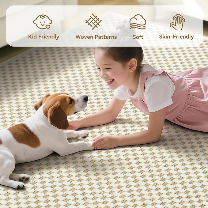 YDKGL 2x6 ft Kitchen Runner Rugs Mat Non Slip Woven Runners - Image 4