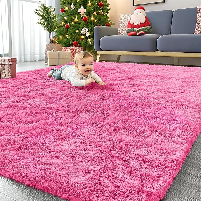 OLANLY 8x10 Machine Washable Large Area Rugs by OLANLY