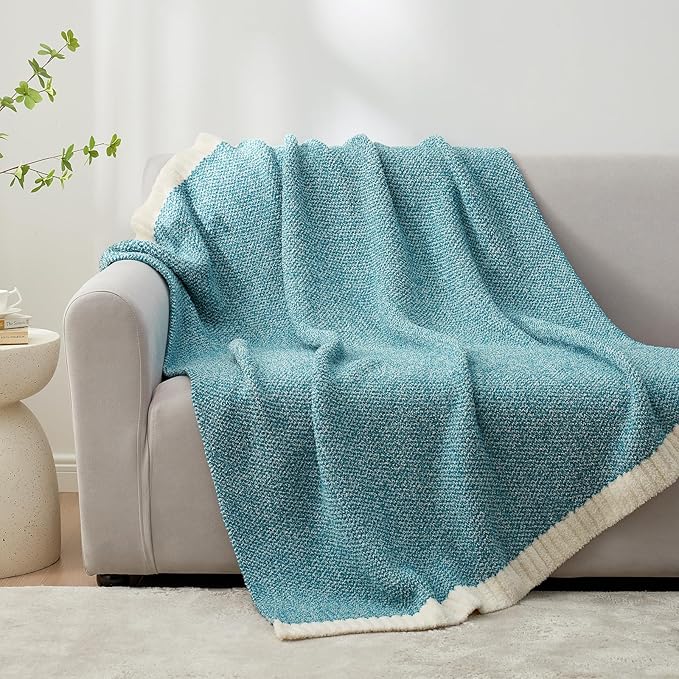 Snuggle Sac Teal Throw Blankets - Image 3