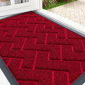 OLANLY Front Door Mat Indoor Outdoor Entrance, Waterproof All-Season, by OLANLY