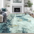 8x10 Area Rugs for Living Room Rug Washable: Abstract Large Rug for Dining Room by Aelenmu