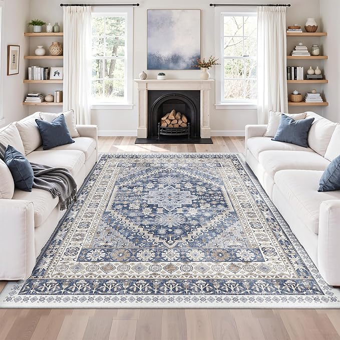 zesthome 6x9 Area Rug, Super Soft Washable Rugs by Zesthome