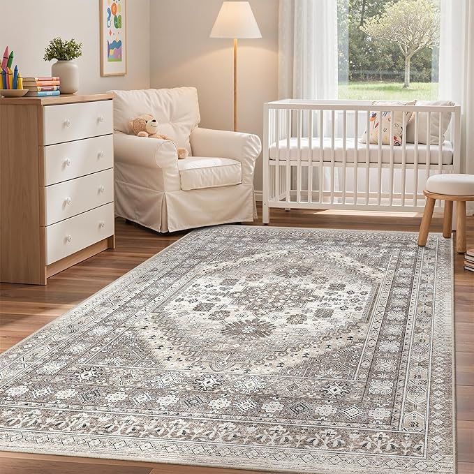 zesthome 3x5 Area Rug Ultra Soft Washable Rug, Non Slip Area Rug Indoor Entrance - Image 9