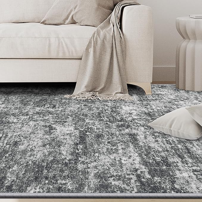 4x6 Area Rugs for Living Room Rug Washable: Abstract Rug for Dining Room - Image 9