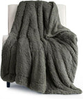 Bedsure GentleSoft Fluffy Olive Green Throw Blanket, Moss Green Decor Cozy Gifts by BEDSURE