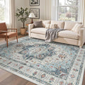 Madane 5x7 Area Rugs for Living Room, Stain Resistant Washable Rug, Non-Slip by Madane