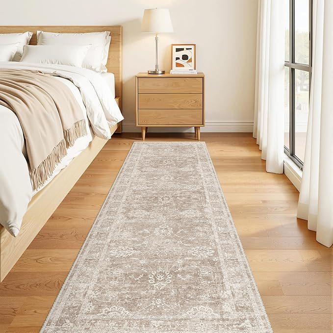 Madane Runner Rug 2x8 for Hallway, Kitchen Non-Slip Runner Rug - Image 2