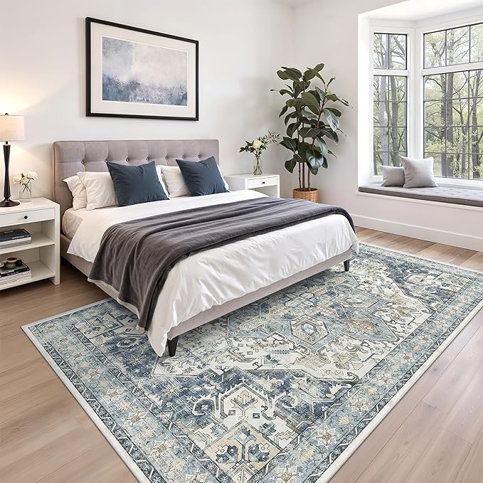 zesthome 5x7 Washable Rug-Stain Resistant Area Rugs - Image 9