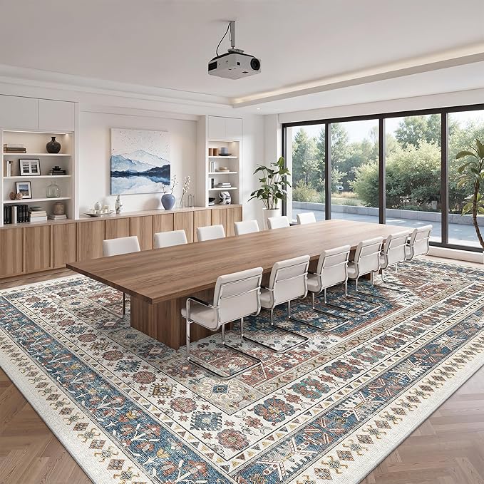 zesthome 10x14 Area Rugs, Stain Resistant Washable Rug, Ultra-Thin Rugs - Image 9
