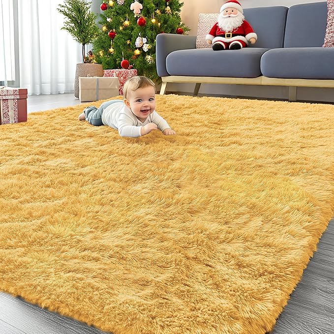 OLANLY 6x9 Machine Washable Large Area Rugs by OLANLY